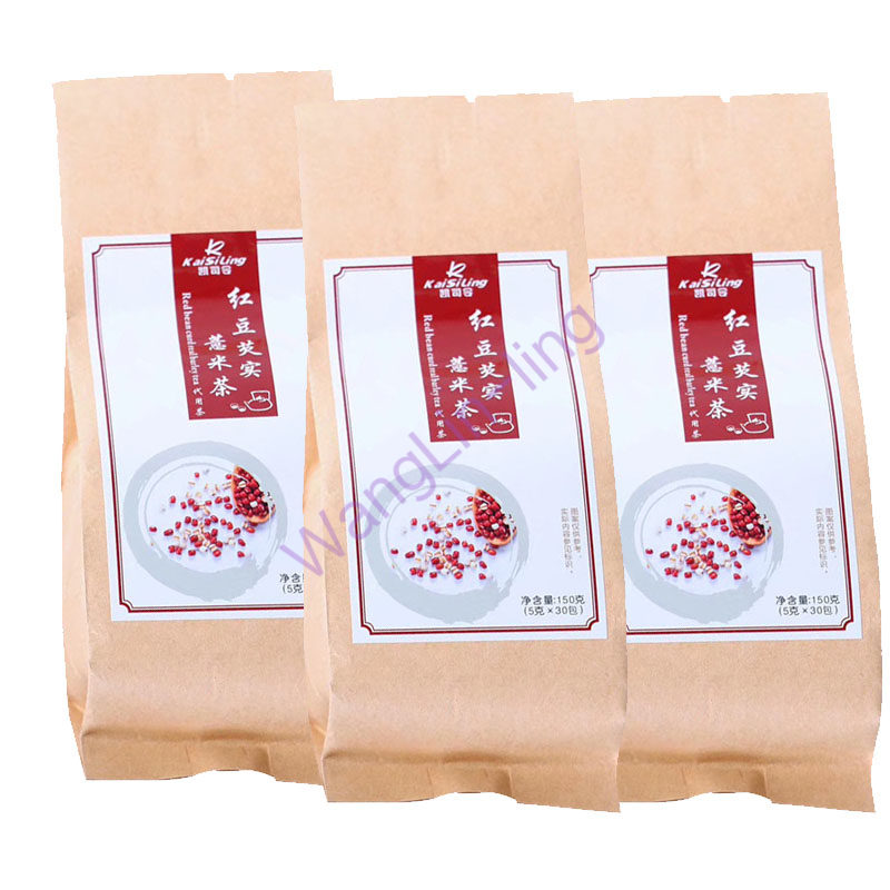 【3包装】凯司令红豆芡实薏米茶祛湿茶 5g*30袋/包*3包