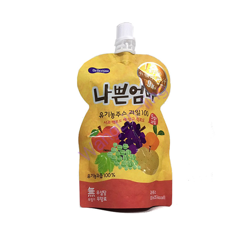 韩国 BebeCook 综合水果蔬菜果汁 黄 100ml 9个月以上