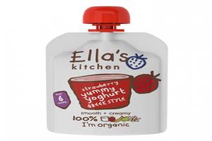 英国 Ella_s Kitchen 埃拉厨房 草莓酸奶 90g 6m+