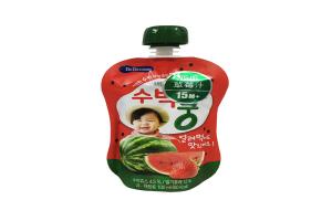 韩国 BebeCook 西瓜草莓果汁 100ml 15个月以上