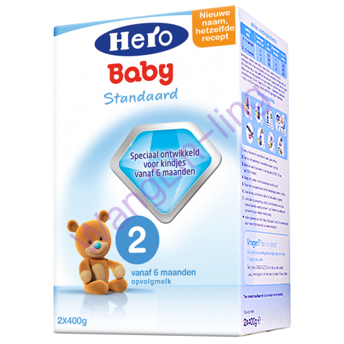 荷兰 Hero Baby 美素 婴儿奶粉2段 800g*4