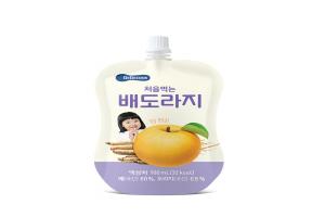 韩国 BebeCook  蜜梨桔梗果汁 100ml