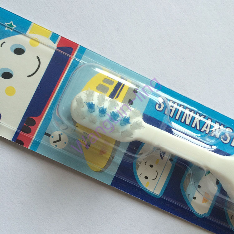 日本 Ebisu 惠比寿 儿童防滑训练牙刷 新干线图案 3岁以上 单只装