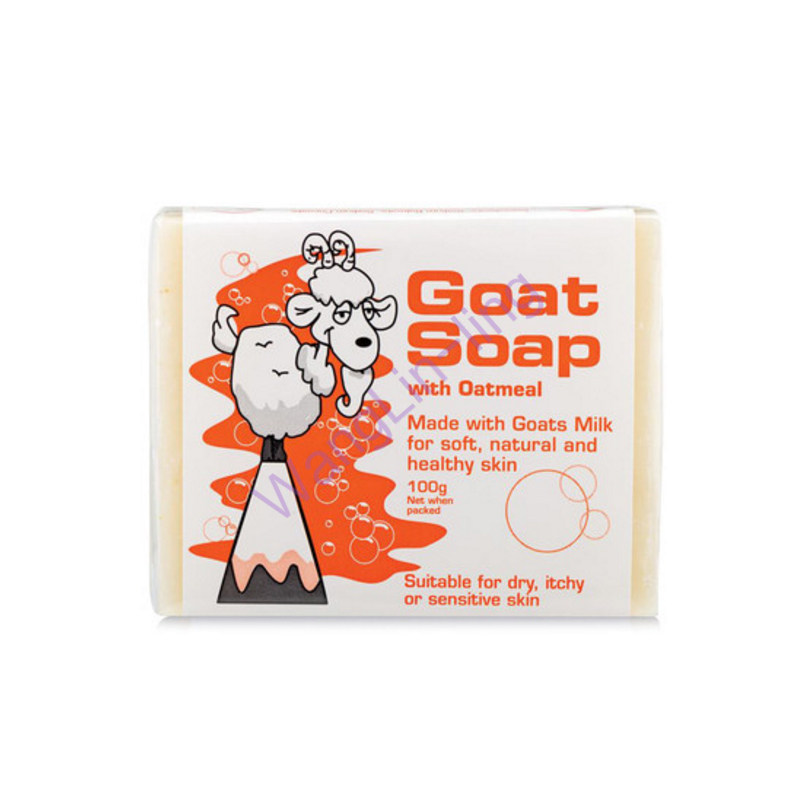澳洲 Goat Soap 山羊奶润肤皂 橙色燕麦 100g