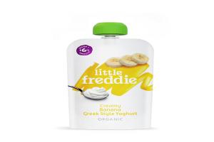 英国 Little Freddie 有机香蕉希腊式奶酪 100g 6m+