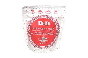 韩国 B B 保宁 婴儿奶瓶奶嘴泡沫型清洁剂 替换装 400ml