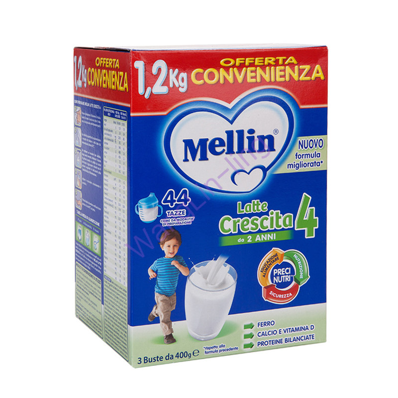 意大利 Mellin 美林 婴儿奶粉 4段 1200g 适合2岁以上宝宝