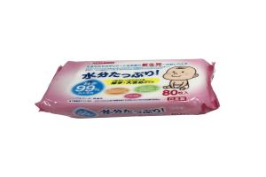 日本 Kids  Mama 纯水99 湿纸巾 80片