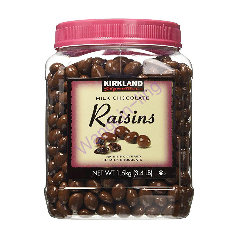 美国 Kirkland Signature 科克兰 葡萄干巧克力 1.53kg