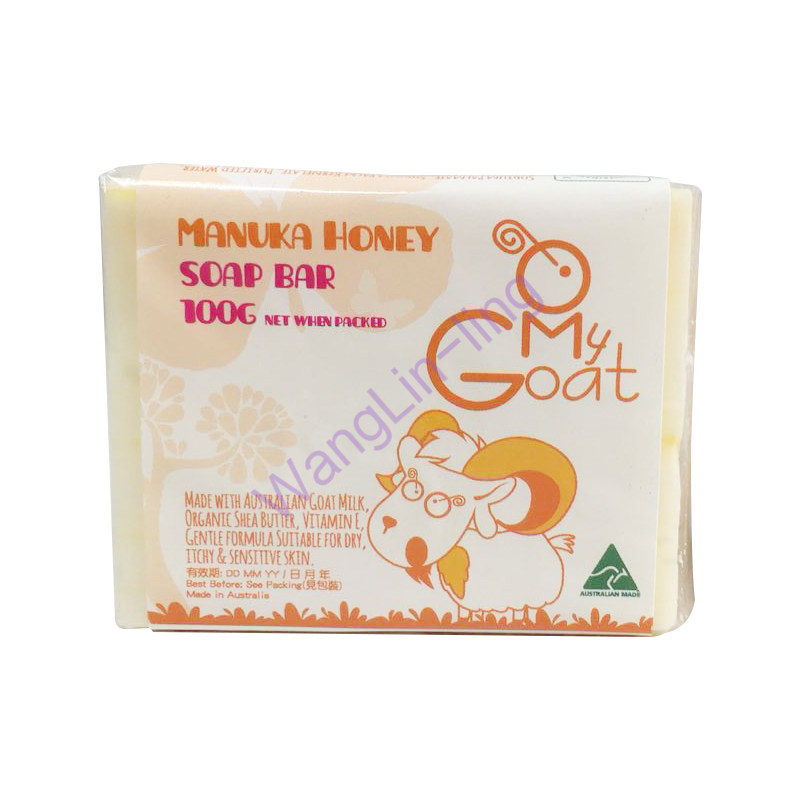 澳洲 O!MYGOAT 天然羊奶皂 蜂蜜味 100g