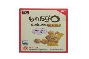 韩国 BabyO 有机营养曲奇 (芝士+卵磷脂) 7个月以上 25g