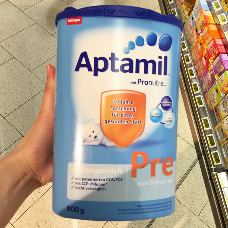 德国 Aptamil 爱他美 奶粉Pre段 800g 适合0-6个月的宝宝