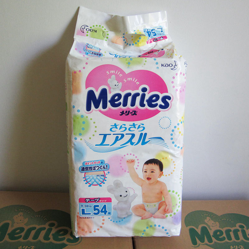 日本 Merries 花王 纸尿裤 L54