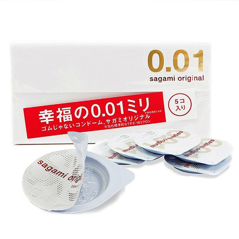 日本 Sagami 幸福相模 001超薄避孕套避孕套 5只装