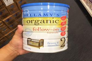 澳洲 Bellamys 贝拉米 有机奶粉2段 6-12个月 900g
