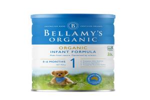 澳洲 Bellamys 贝拉米 有机奶粉1段 0-12个月 900g