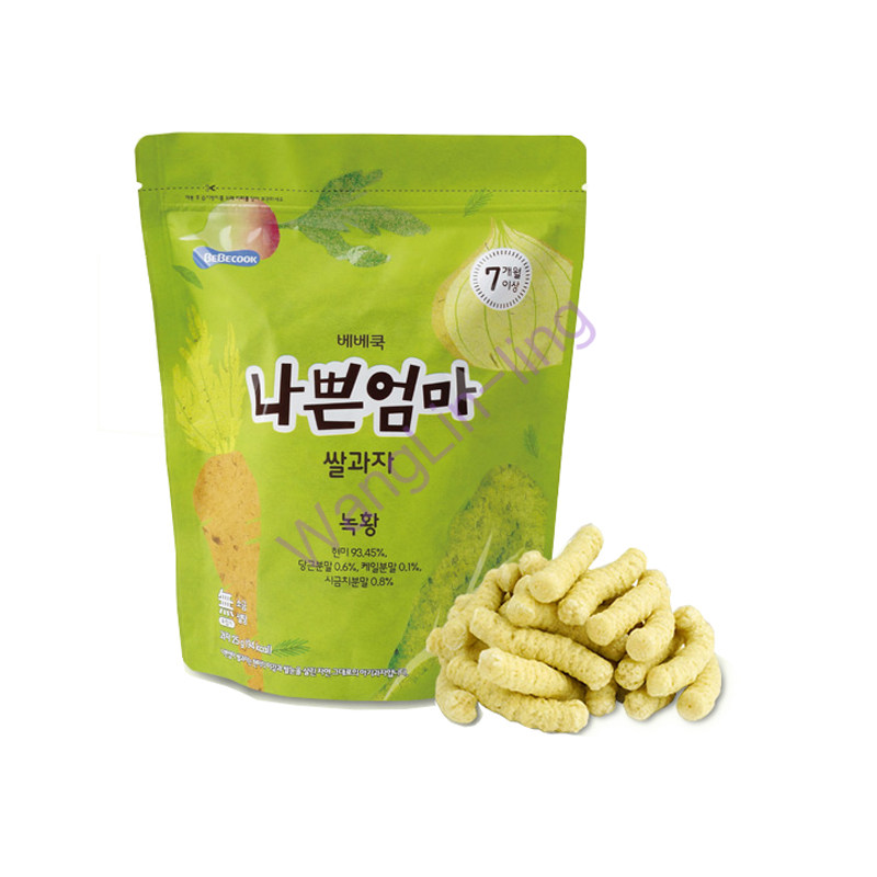 韩国 BebeCook 蔬菜味米棒 25g 7个月以上