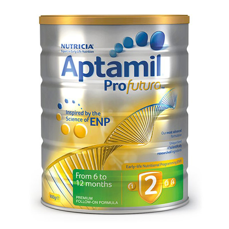 澳洲 Aptamil 爱他美 白金版2段婴儿配方奶粉 900g