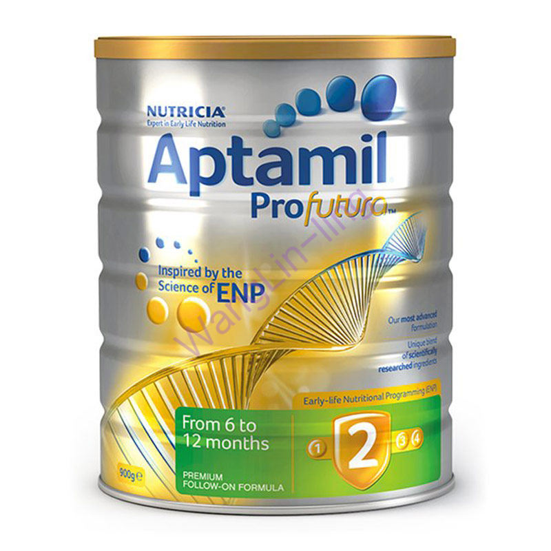 澳洲 Aptamil 爱他美 白金版2段婴儿配方奶粉 900g