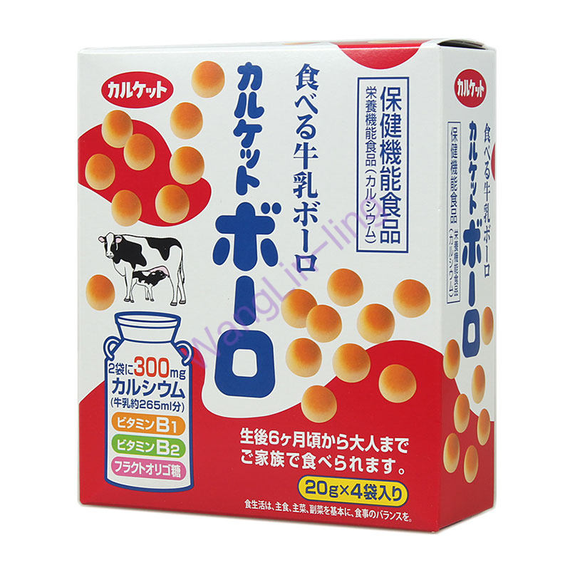 日本 ITO 伊藤 婴儿补钙牛奶小馒头 20g*4包 6个月+
