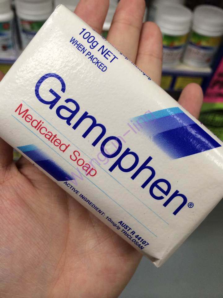 澳洲 Gamophen 皮肤抗菌止痒清洁皂 100g