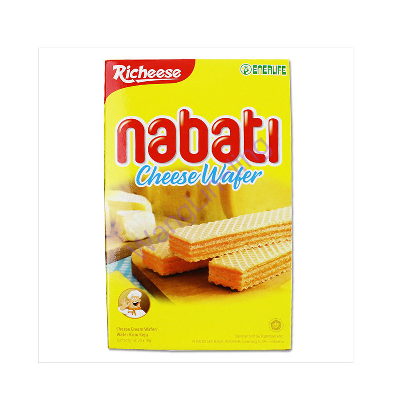 印度尼西亚 Nabati 纳宝帝 芝士夹心威化饼干 160g