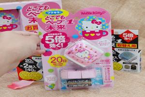 日本 Vape Hello Kitty便携婴幼儿驱蚊手表