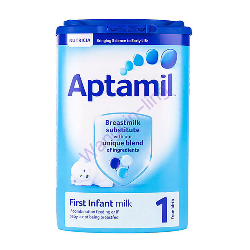 英国 Aptamil 爱他美 奶粉1段 900克 适合0-6个月的宝宝