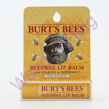 美国 Burts Bees 小蜜蜂 蜂蜡天然护唇膏 4.25g