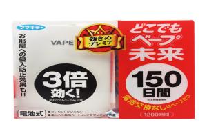 日本 Vape 便携家用电子灭蚊器 150日/药片