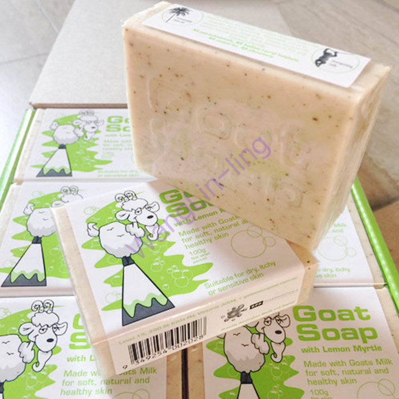 澳洲 Goat Soap 山羊奶润肤皂 绿色柠檬 100g