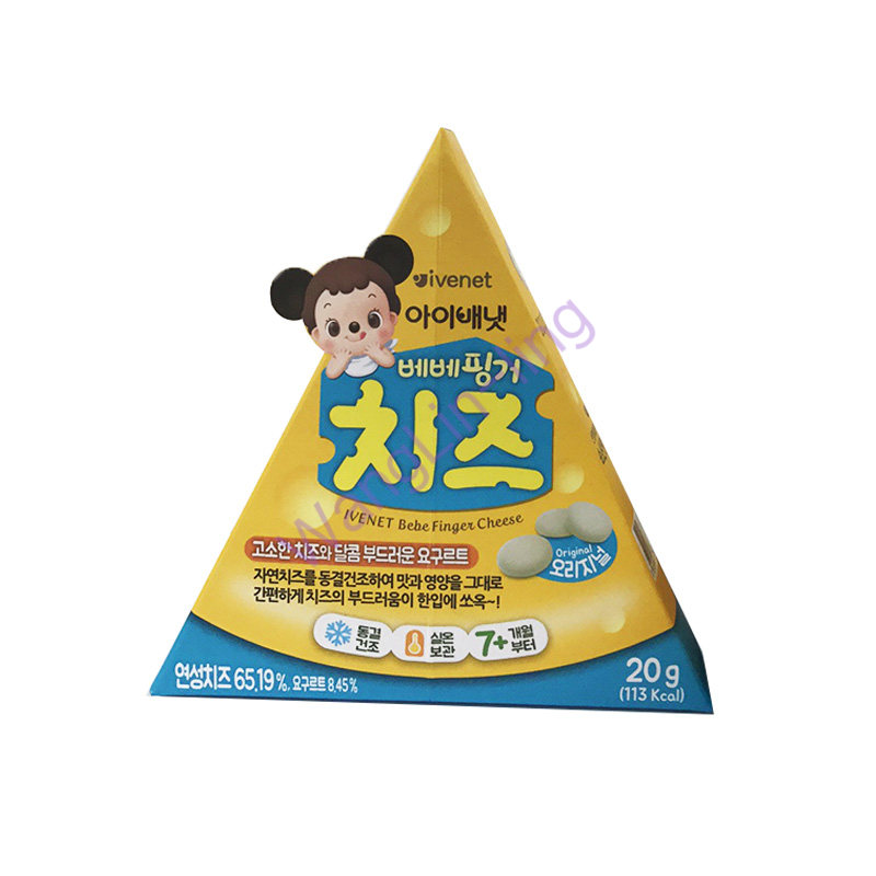 韩国 Ivenet 艾唯倪 婴儿奶酪溶豆 芝士味 20g