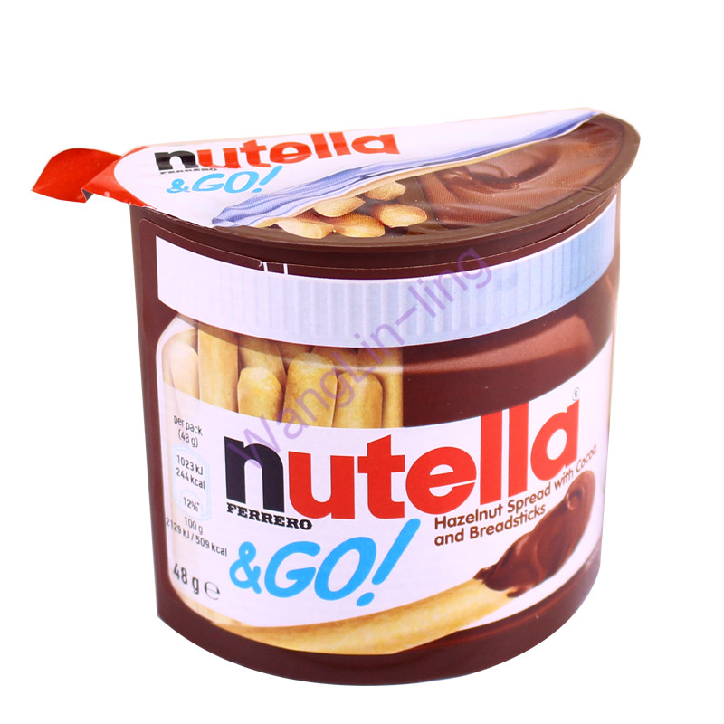 英国 Nutella 能多 手指饼连朱古力酱 48g
