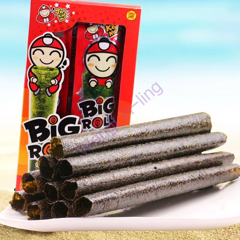 【临期】泰国 BigRoll 小老板紫菜 3条包装 辣味 3g*3包