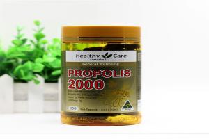 澳洲 Healthy Care Propolis蜂胶软胶囊 2000mg 200粒