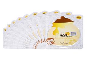韩国 Recipe 春雨蜂胶面膜 10片 白盒