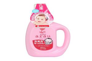日本 Arau 无添加植物性婴儿衣物洗衣液 800ml