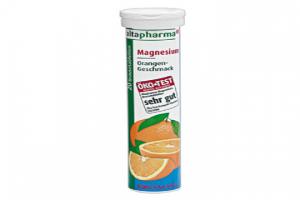 德国 Altapharma 镁片橙子味泡腾片 20粒 橙味