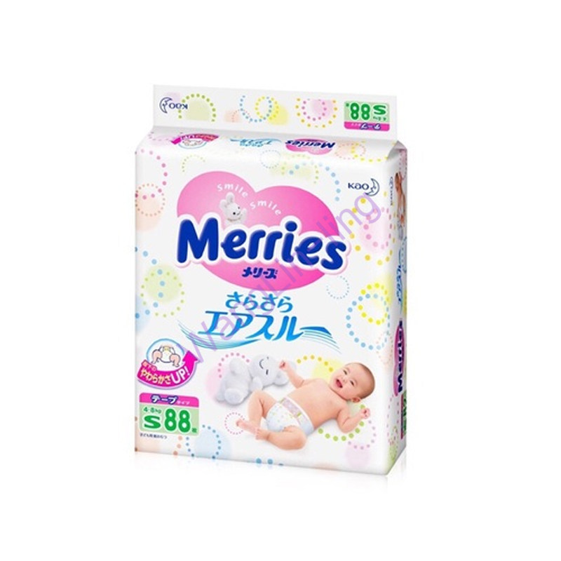 日本 Merries 花王 纸尿裤 S88 增量版