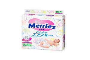 日本 Merries 花王 纸尿裤 S88 增量版