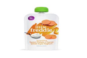 英国 Little Freddie 有机甜薯胡萝卜希腊式奶酪 100g 6m+