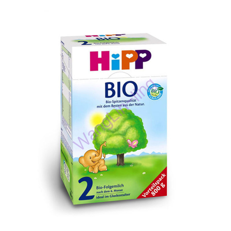 【新旧混发】德国 Hipp 喜宝 Bio有机奶粉 2段 800g 适合6-10个月的宝宝