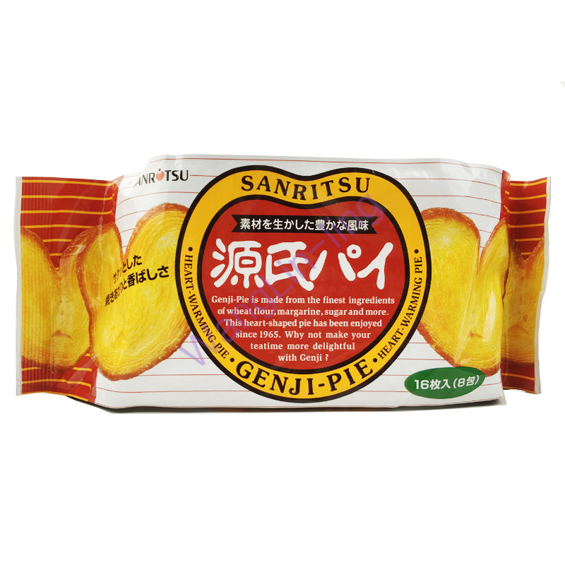 【管家停用】日本 Sanritsu 三立 源氏蝴蝶酥饼 178g