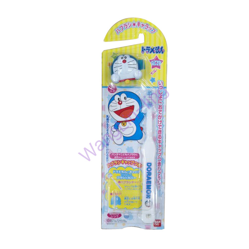 日本 Bandai 万代 叮当 小童用牙刷 1支装连牙刷保护套 3岁以上