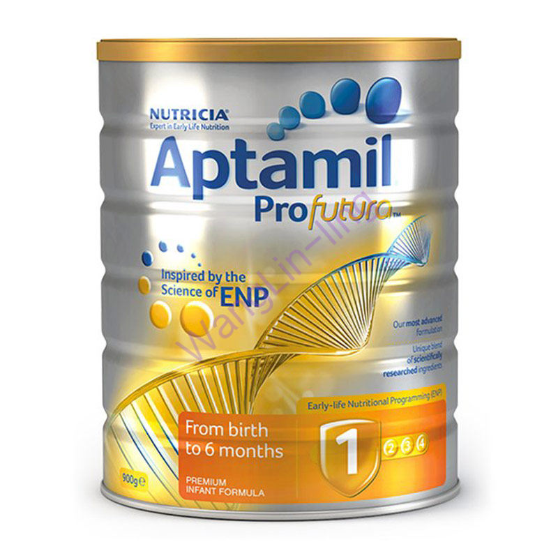 澳洲 Aptamil 爱他美 白金版1段婴儿配方奶粉 900g